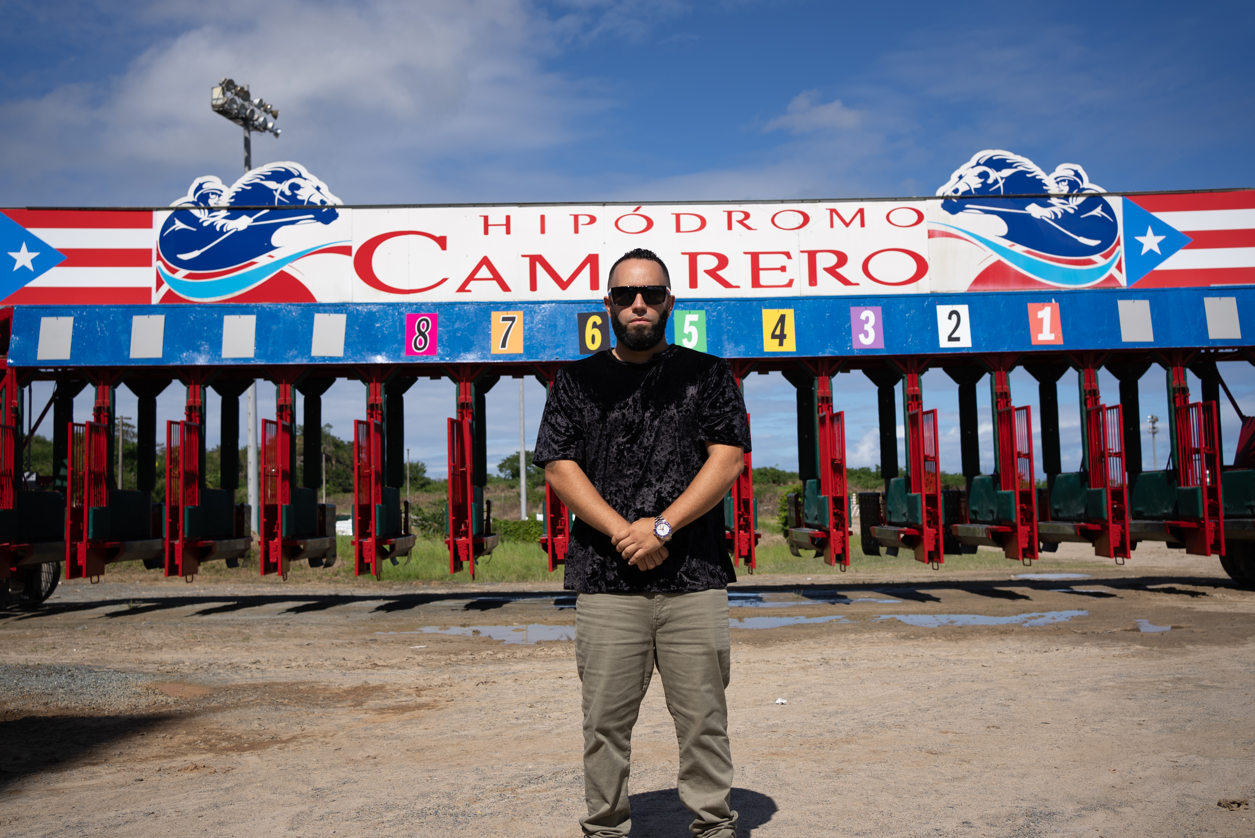 Hipódromo Camarero starting gate